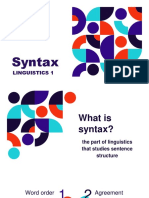 Syntax