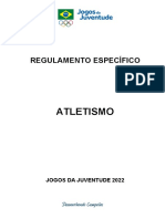 Regulamento Específico - ATLETISMO - 2022