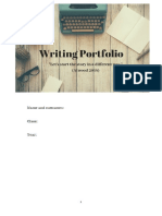 Writing Portfolio