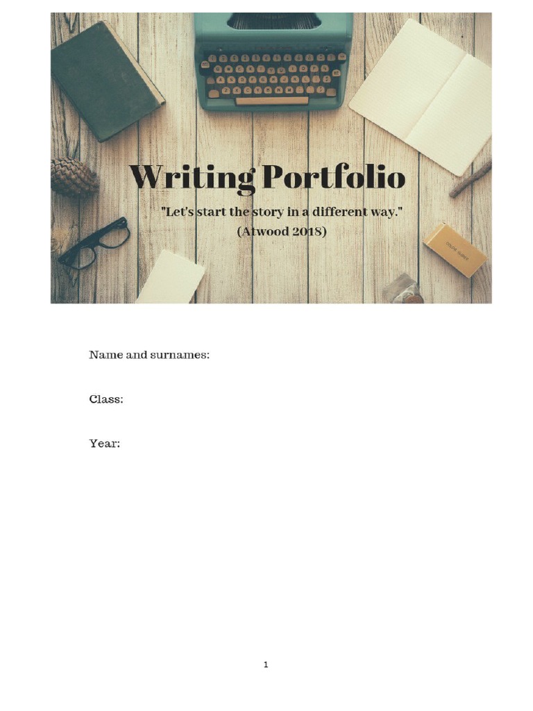 content writing portfolio examples pdf