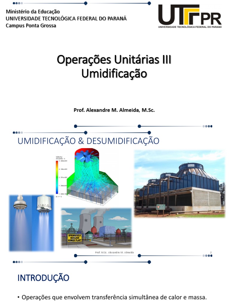 Umidificação e Desumidificação em Processos Industriais | PDF | Umidade ...