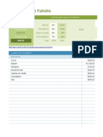 Plantilla Kakebo Excel