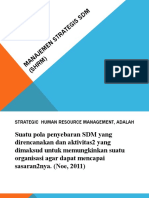 Manajemen Strategis SDM (SHRM)