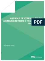 Auxiliar de Veterinária de Animais Exóticos E Tratador de Zoológicos