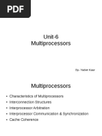 Unit-6 Multiprocessors