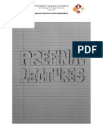 Prelim Lectures