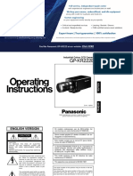Panasonic GP KR222 Manual 20157785010