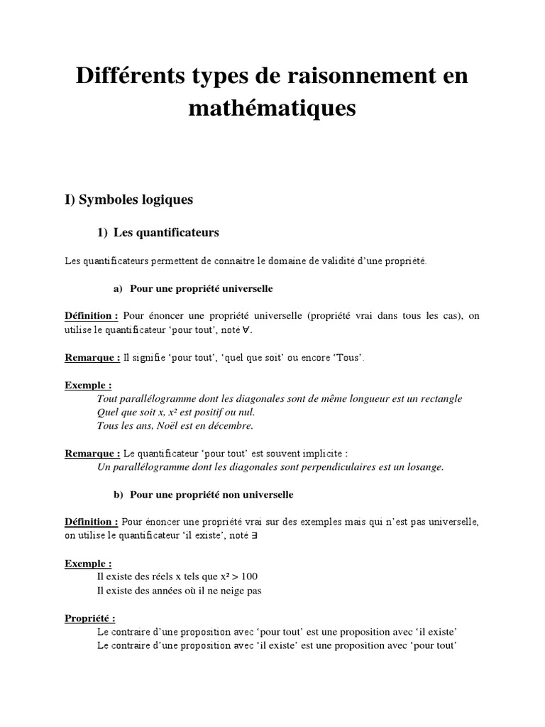 Raisonnement | PDF | Métalogique | Syntaxe (logique)