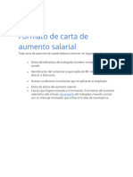 Formato Carta Salarial