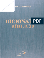 Resumo Dicionario Biblico Mckenzie John L