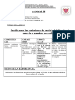 Justificamos las variaciones del filtrador de agua