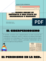 Azul Rojo y Naranja Cuadriculado Cuestionario de Lengua Presentación