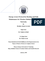 Energy-Aware Protocol For Rout