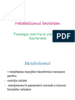 CPU Metabolism Bacterian