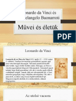 Leonardo Da Vinci És Michelangelo Buonarroti