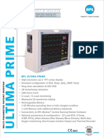 Patient Monitor BPL Model Ultima Prime