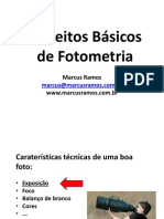 Conceitos Básicos de Fotometria