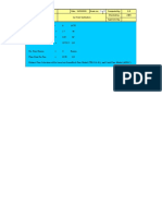 Car Park Ventilation Calculation Sheet