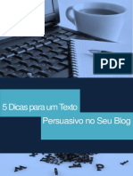 Dicas para Um Texto Persuasivo No Seu Blog