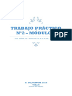 Trabajo Práctico N°2 - Electrónica II - Módulo 2