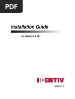 Velocity 3.6 SP1 Installation Guide