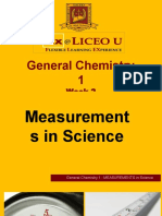 Gen Chem Measurements