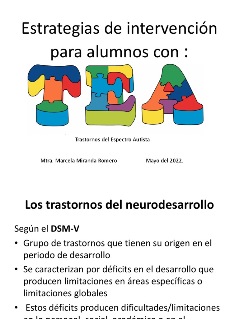 AUTISMO New | PDF | Espectro autista | Desorden hiperactivo y deficit ...
