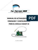 Manual de Actualizacion de Firmware y Configuración para El ISmart-W V1.2