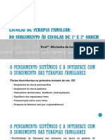 U1S2 Escolas de Terapia Familiar: Do Surgimento Às Escolas de 1 E 2 Ordem