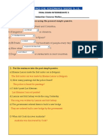 FINAL EXAM Intermadiate 5