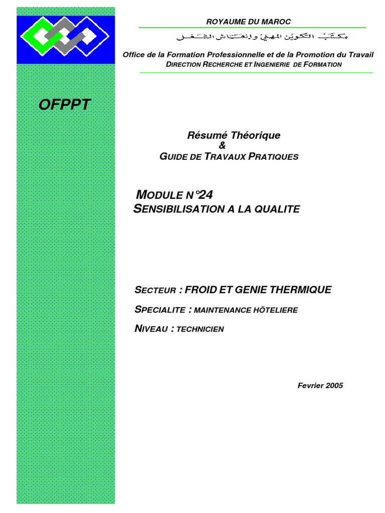 TMH Marocetude - Com Module 24-Sensibilisation A La Qualite | Download ...