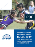 IFAF Flag Rules en Español 2019