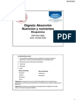 Clase 01 Digestoabsorcion Nutrición y Nutrientes