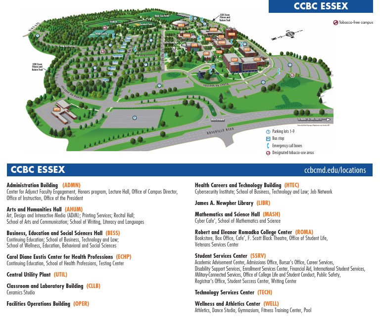 Essex Campus Map | PDF | Schools