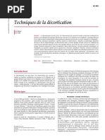 Techniques de la décortication
