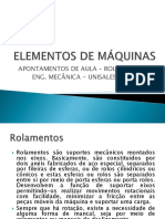 Rolamentos: tipos, aplicações e seleção