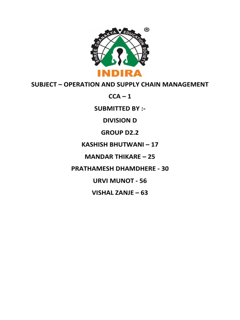 Oscm Cca-1 | PDF
