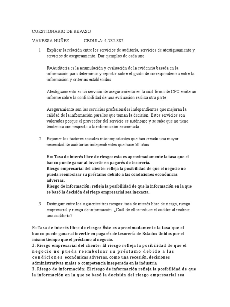 Relación y Tipos de Auditoría Explicados | PDF | Auditoría | Contralor
