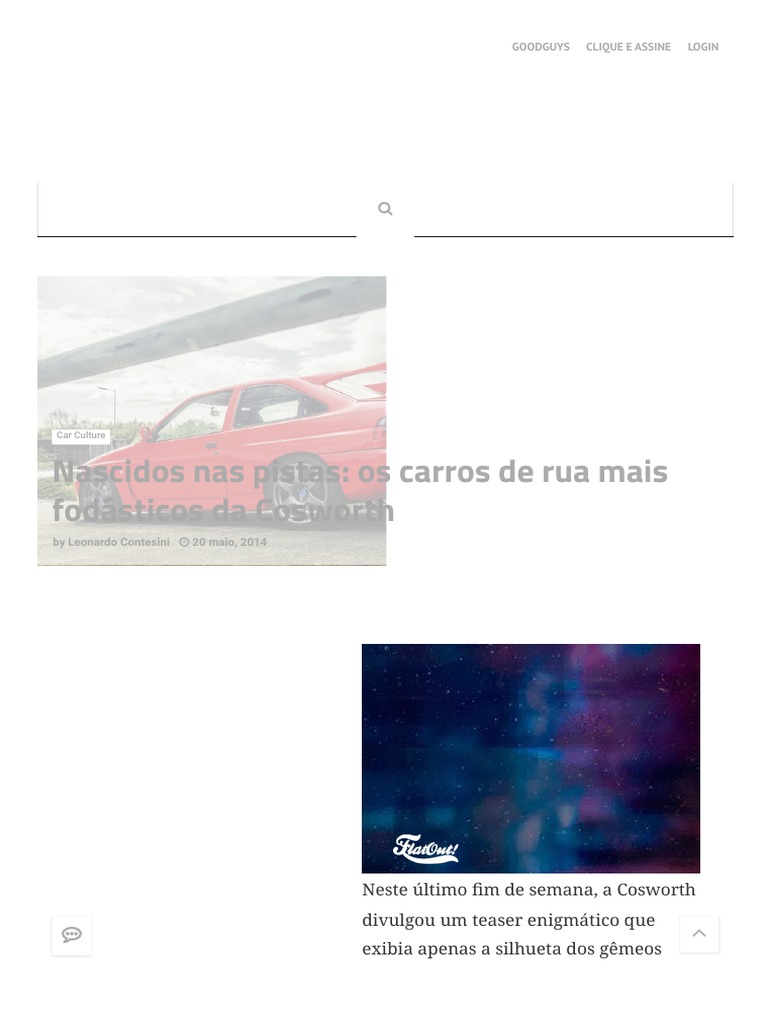 CAMPEONATO BRASILEIRO DE TURISMO 1600: A CORRIDA DE CARROS (QUASE) DE RUA –  Autoentusiastas
