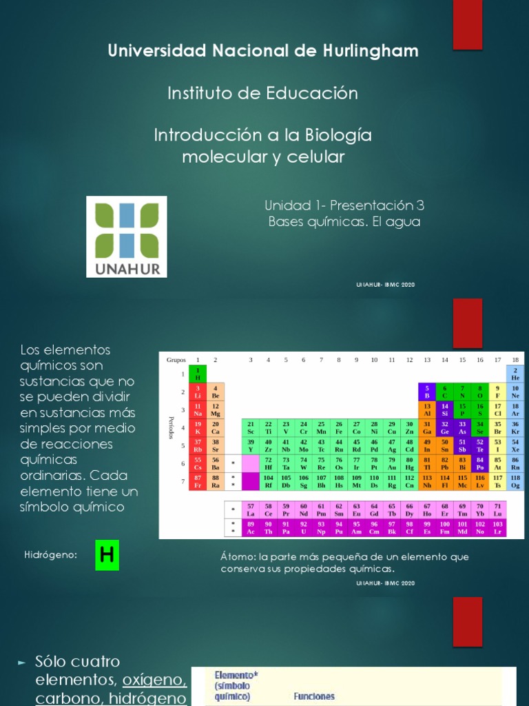 IBMC Clase 3 | PDF | Enlace covalente | Enlace químico
