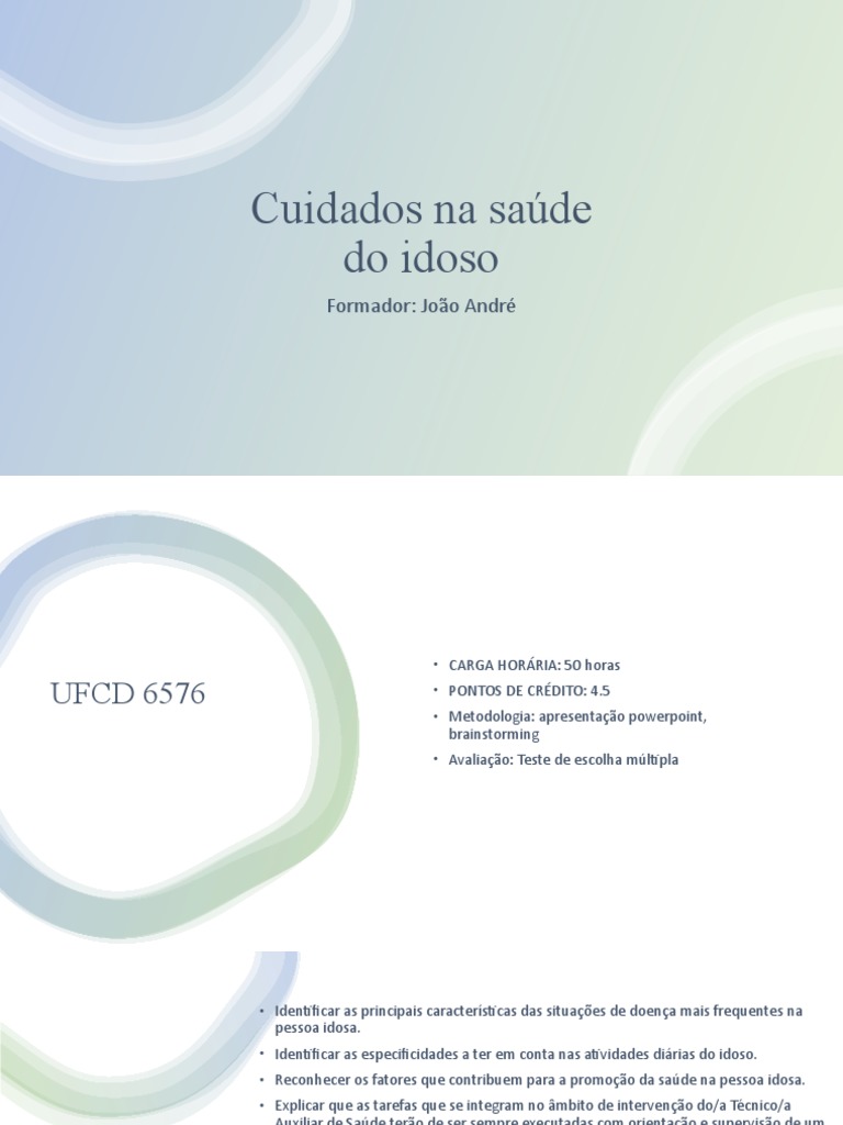 Cuidados Na Saúde Do Idoso Pdf Envelhecimento Terceira Idade