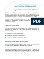 Componentes y Principios Del Informe COSO