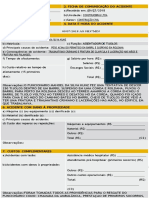 Acidente de trabalho em obra de construção civil