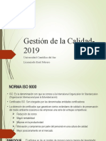 Gestion de La Calidad 2019-UCSUR-11 de Mayo