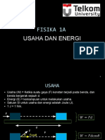 Lecture 6 - Fis 1a - Usaha Dan Energi