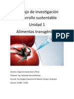 Trabajo de Investigación Desarrollo Sustentable