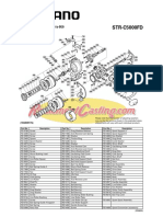 Schematic Shimano 12stradic C5000FD