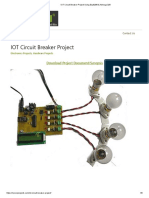 IOT Circuit Breaker Project Using Esp8266 & Atmega 328