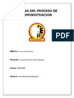 Etapas Del Proceso de Administracion