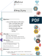 Acute Kidney Injury: Definition, Epidemiology, Etiology and Management